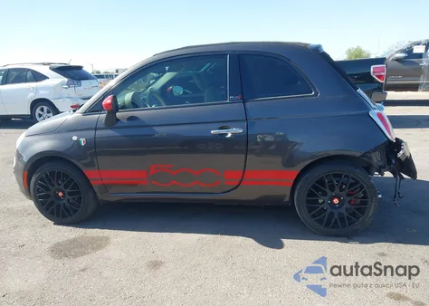 2015 Fiat 500C Pop from USA, damaged, VIN 3C3CFFDR6FT756908